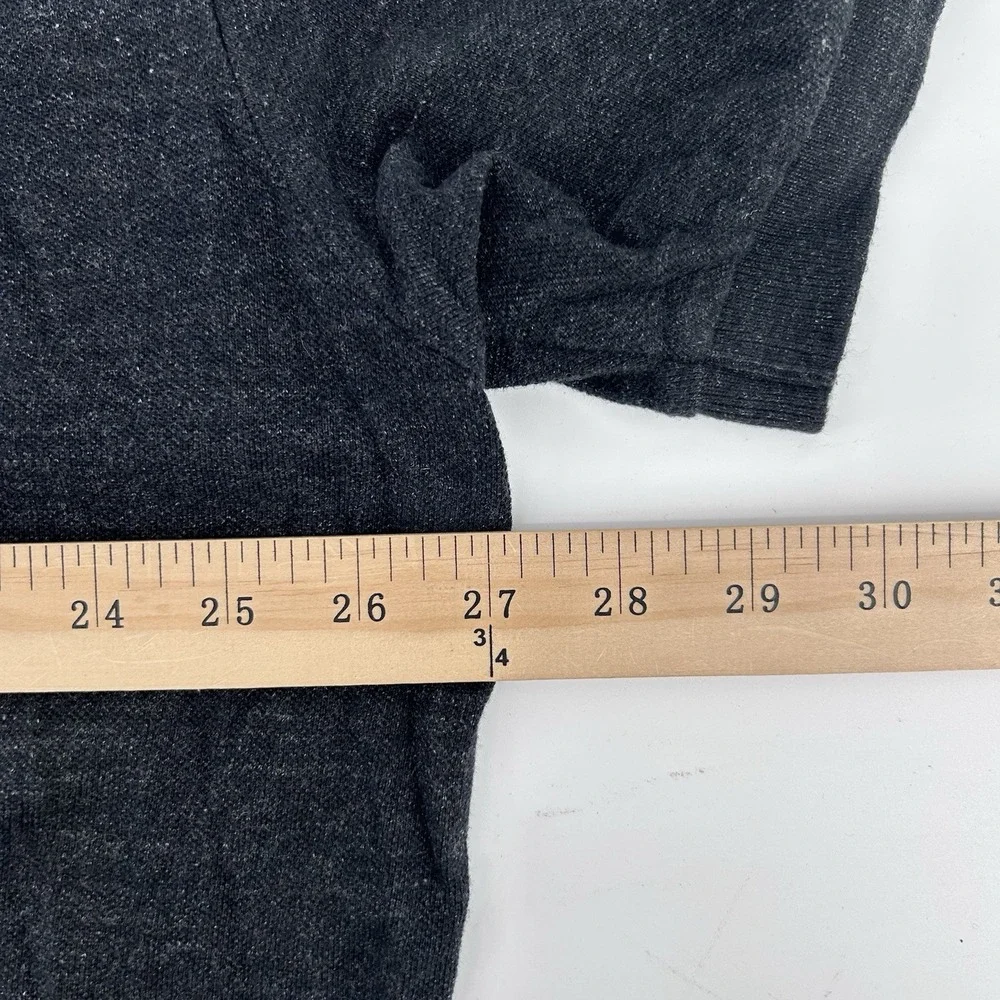 Polo Ralph Lauren‎ Polo Shirt Mens 2XL Black Heather Burgundy Pony Logo Preppy